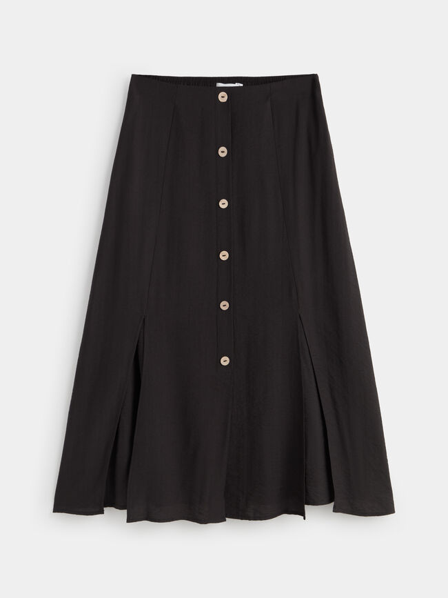 FALDA RUSTICA Negro