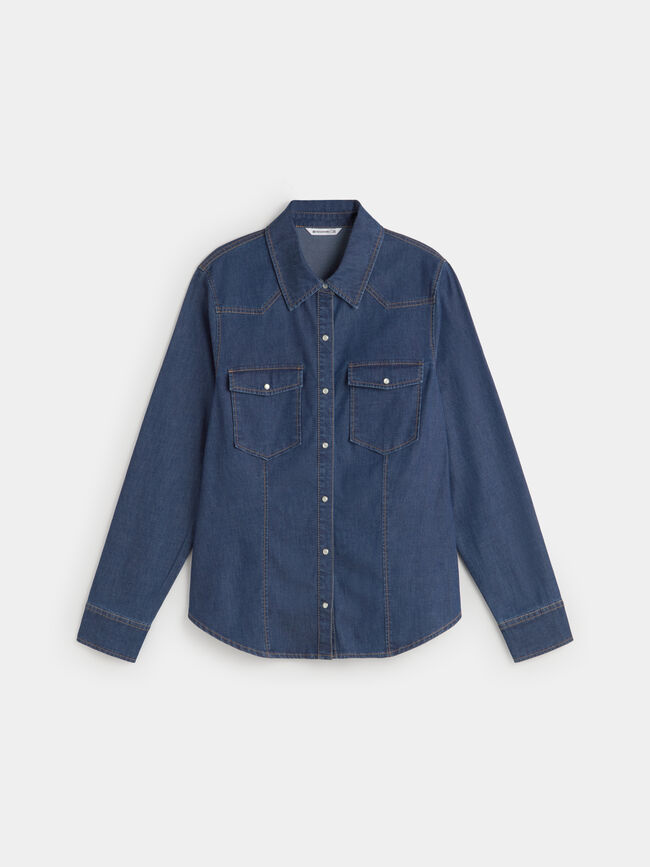 CAMISA VAQUERA BASICA Rinse Wash