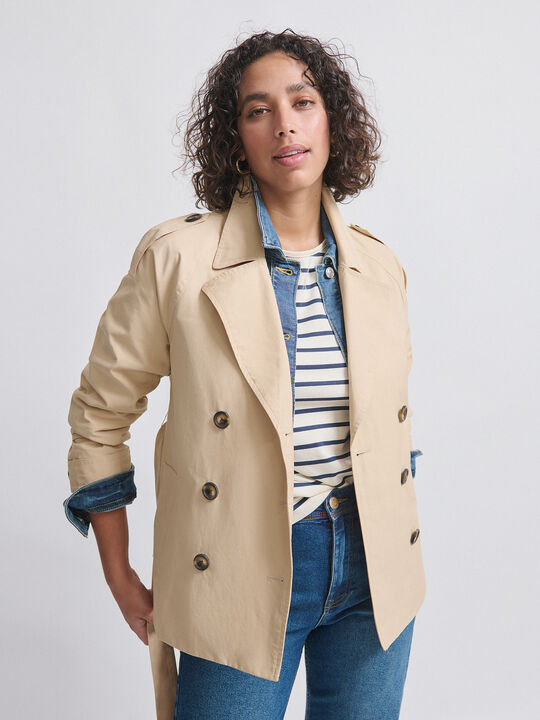 TRENCH CLÁSICO Camel image number null
