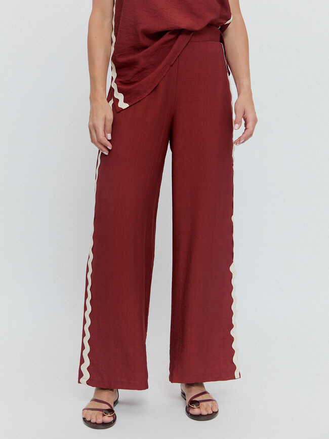 PANTALON ONDULINA Azafran 2
