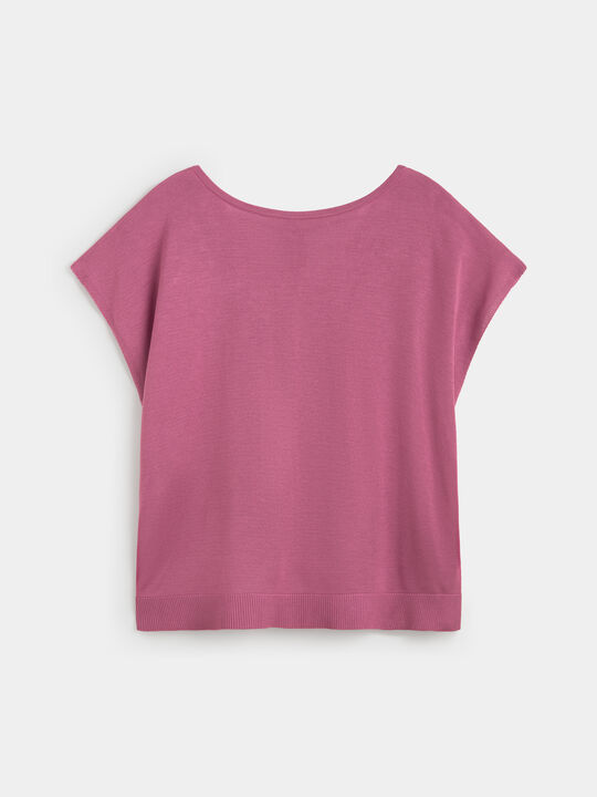JERSEY CUELLO REDONDO rosa blush image number null
