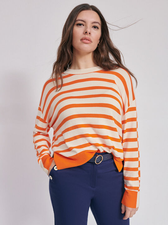 JERSEY RAYAS naranja tangy image number null