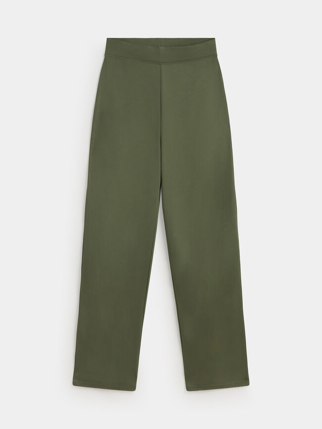 PANTALON RECTO Verde oscuro