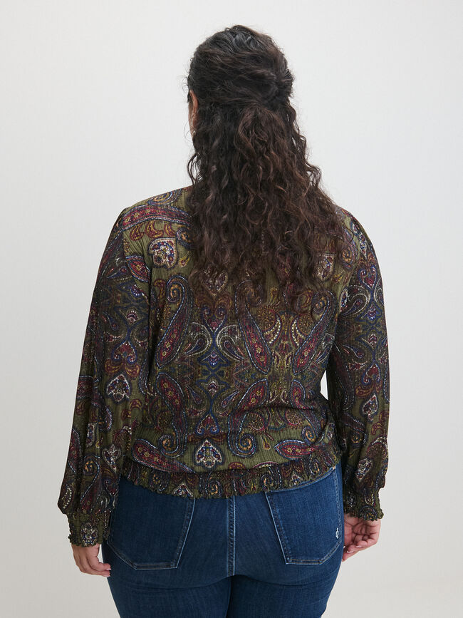 BLUSA VOLANTES Estampado 1