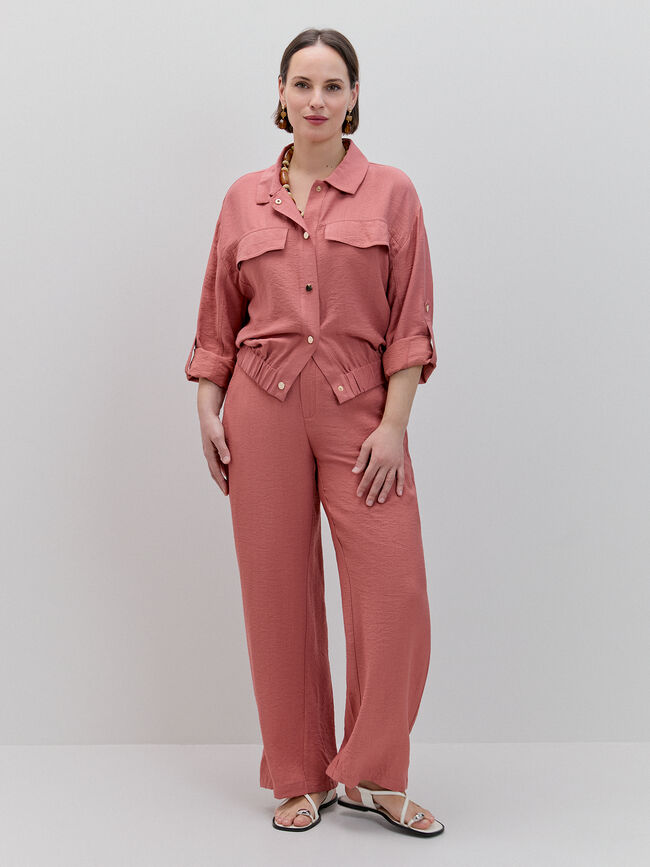 PANTAL&Oacute;N ANCHO Maquillaje Oscu