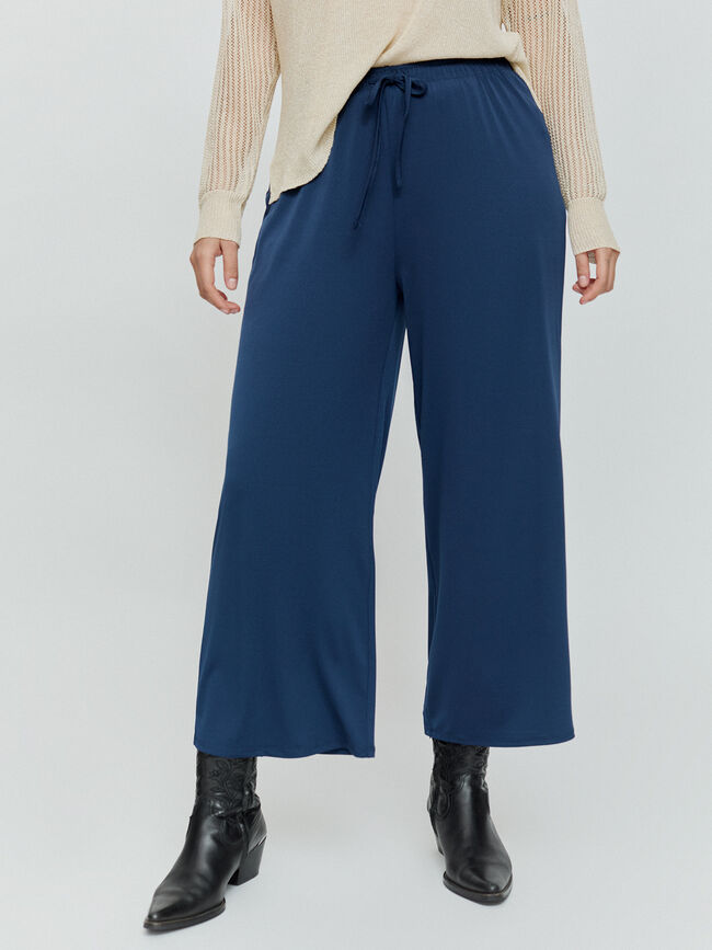 PANTALON RECTO marino claro