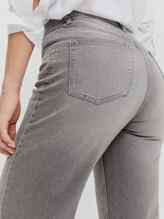 WIDE LEG BÁSICO Gris image number null
