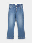PANTALON DENIM ACAMPANADO Mid blue