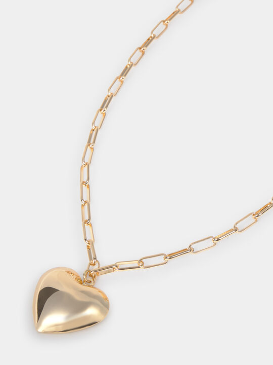 COLLAR DORADO CORAZ&Oacute;N Oro image number null