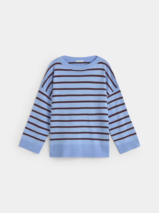 JERSEY RAYAS Azul Chambray image number null