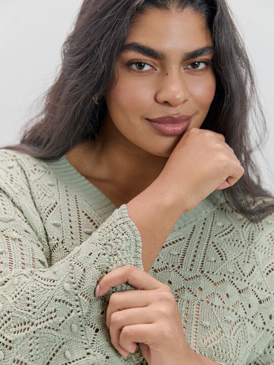 JERSEY CALADO COLOR Verde image number null