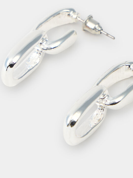 PENDIENTES DOS APIEZAS Plata image number null