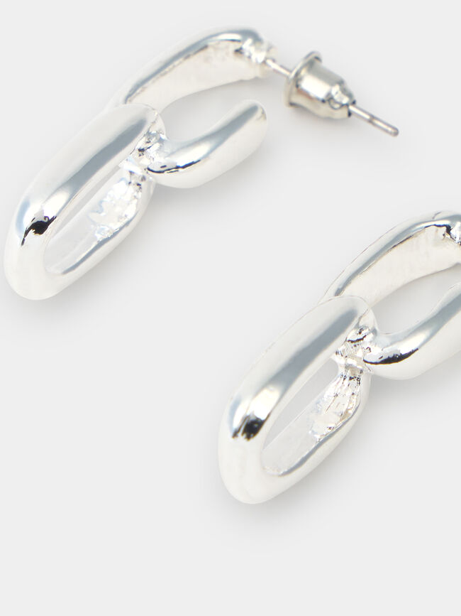 PENDIENTES DOS APIEZAS Plata