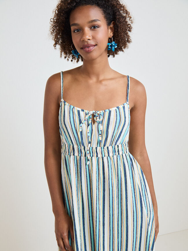 VESTIDO TIRANTES Estampado 1