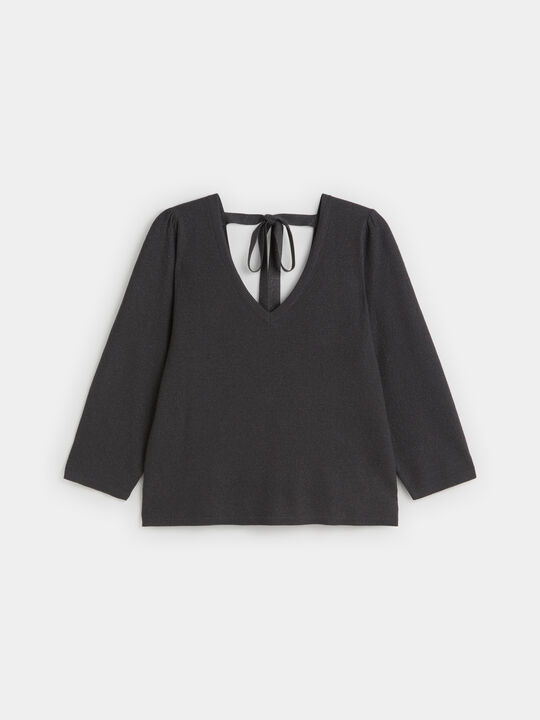 TOP FIESTA LAZO Gris Oscuro image number null