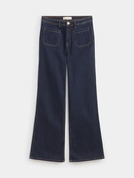 WIDE LEG BOLSILLOS Rinse Wash image number null