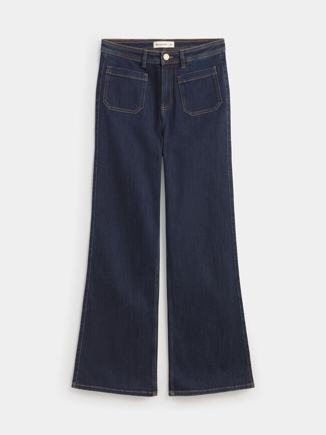WIDE LEG BOLSILLOS Rinse Wash