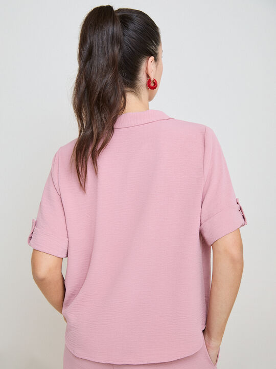 BLUSA  TRABILLAS rosa blush image number null