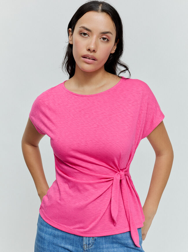 CAMISETA LAZADA Rosa Magenta
