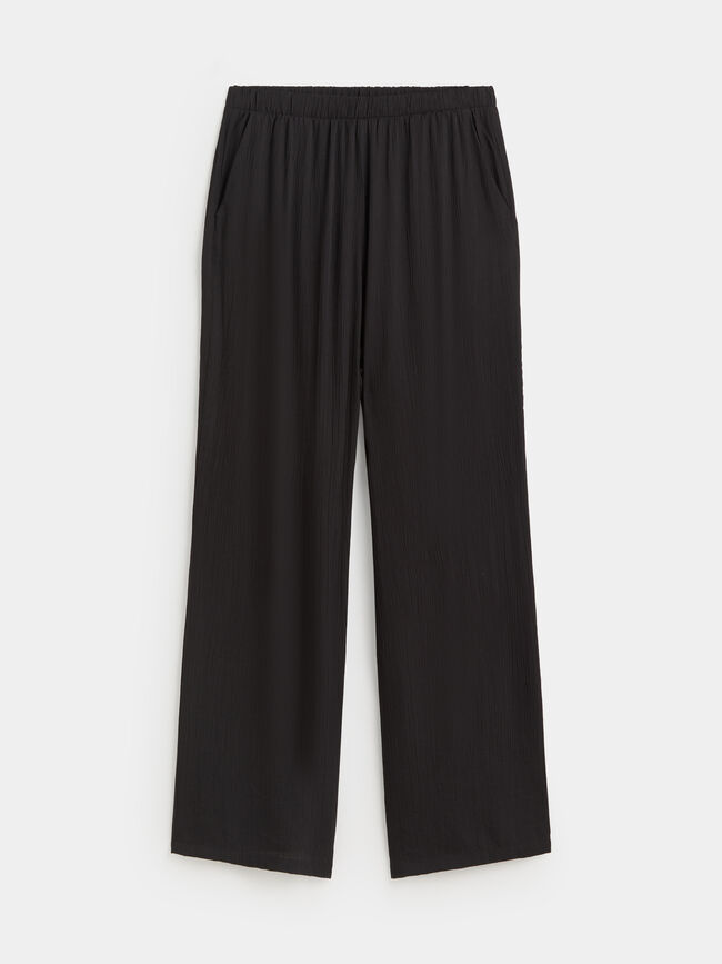 PANTALON FLUIDO Negro