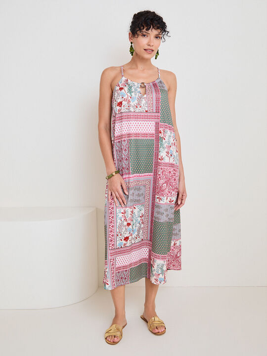 VESTIDO DETALLE Estampado 1 image number null