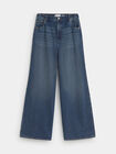 SUPER WIDE LEG GOMA Dark blue