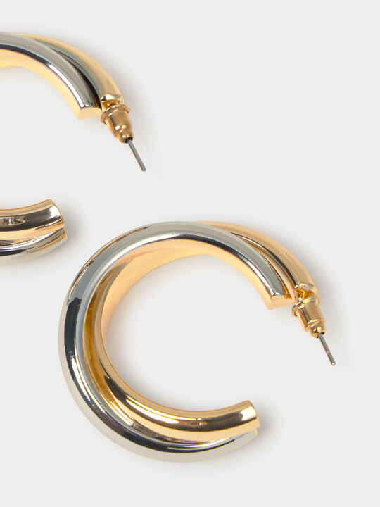 PENDIENTES TRES AROS Multicolor image number null