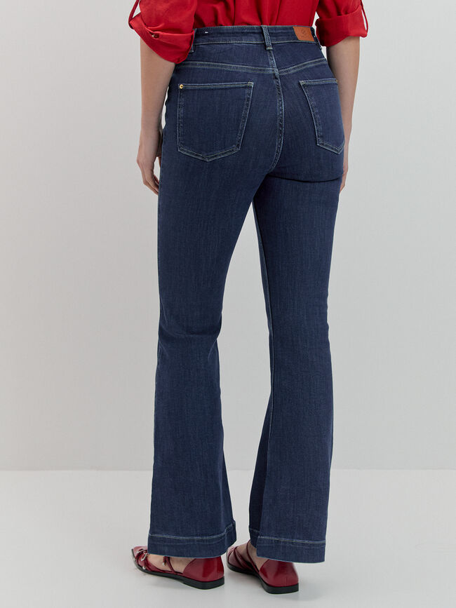 ACAMPANADO VAQUERO LARGO Dark blue