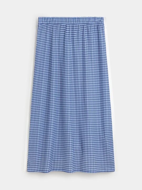 FALDA VICHY Azul Marino image number null
