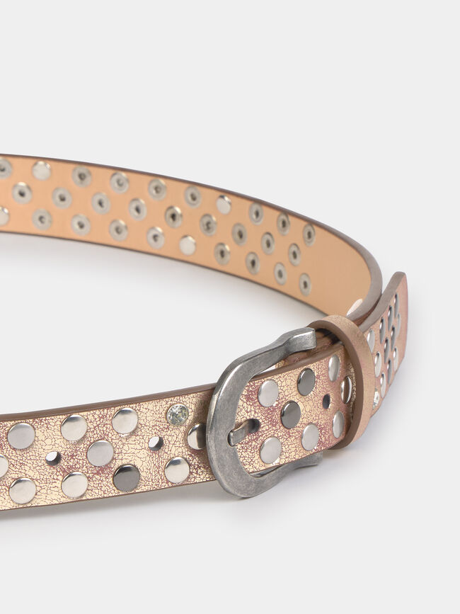 CINTUR&Oacute;N DISE&Ntilde;O TACHAS Gris