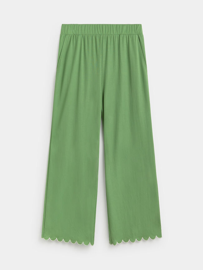 PANTAL&Oacute;N BORDADO Hoja
