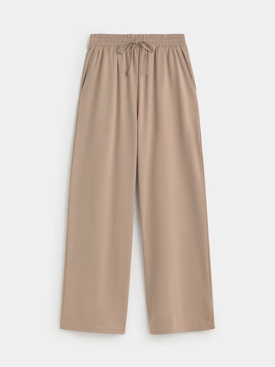 PANTALÓN PALAZZO Vison image number null