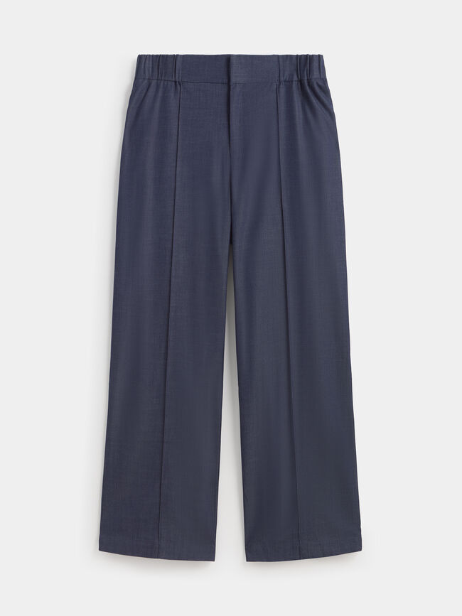 PANTALON INDIGO FLUIDO Dark blue