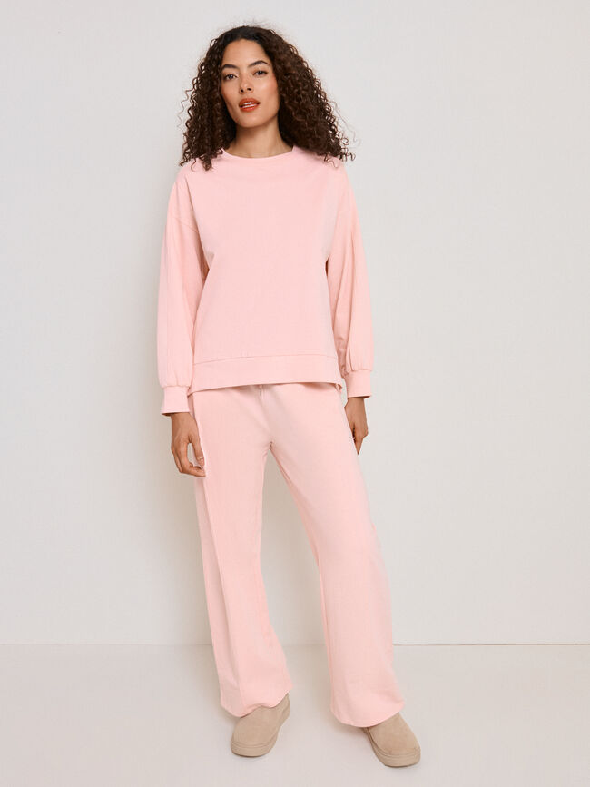 SUDADERA CORTES Rosa
