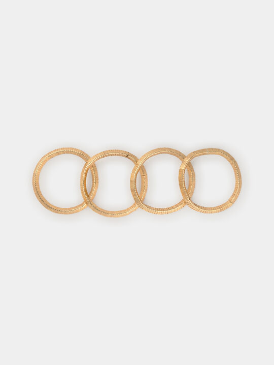 PACK PULSERAS DORADAS Oro image number null