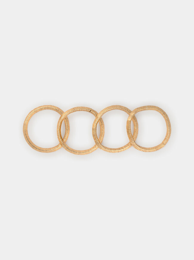 PACK PULSERAS DORADAS Oro