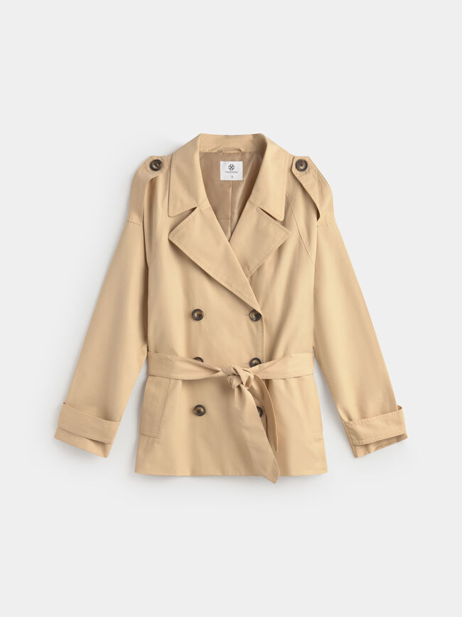 TRENCH CLÁSICO Camel