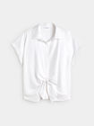 CAMISA NUDO CENTRAL Blanco Optico