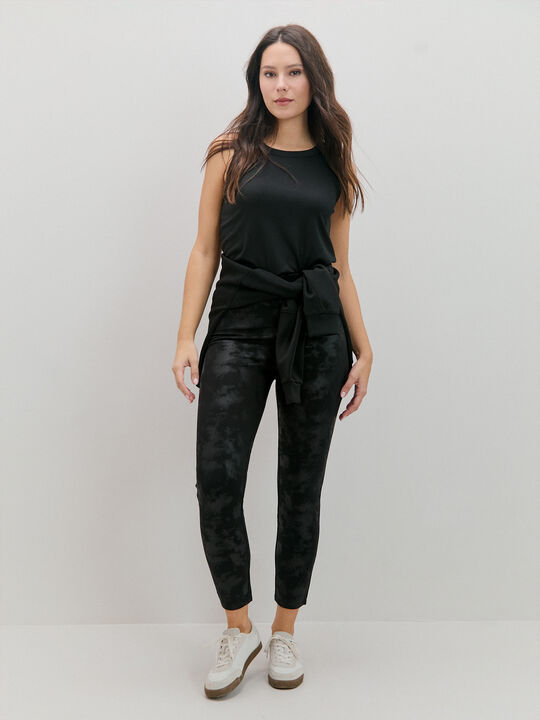 LEGGING ENCERADO Negro image number null