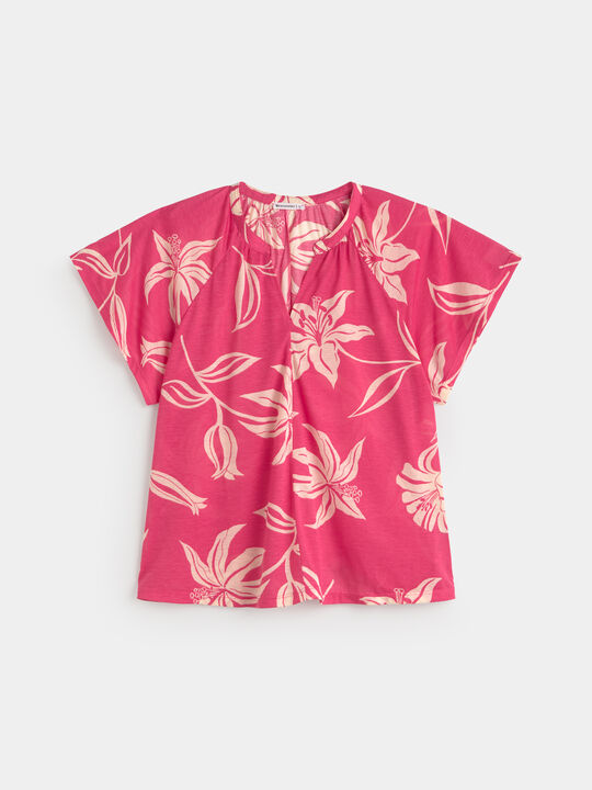 BLUSA MANGA CORTA Estampado 2 image number null