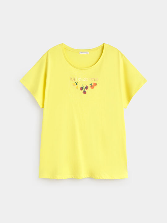 CAMISETA DOLCE VITA Lima Claro image number null