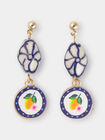 PENDIENTES DETALLE DIBUJO Multicolor