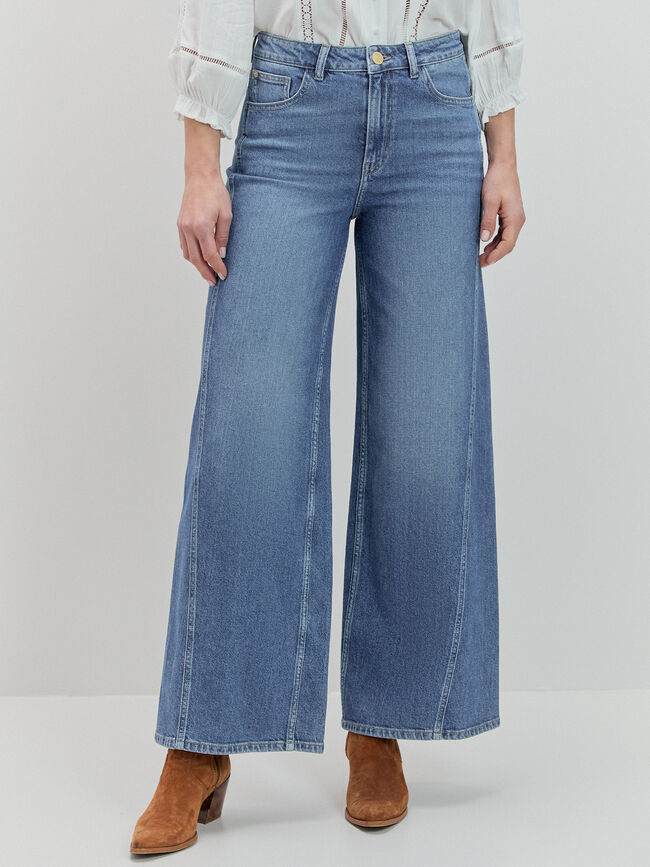 VAQUERO CORTES Mid blue