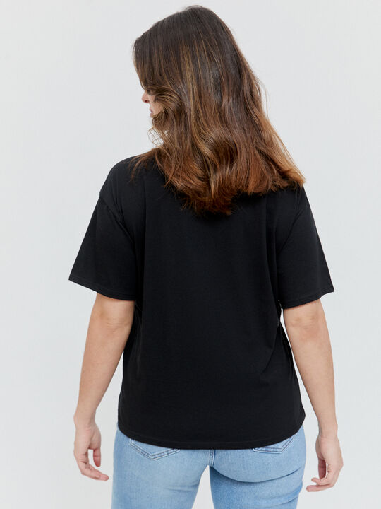 CAMISETA POSICIONAL ANIMAL Negro image number null