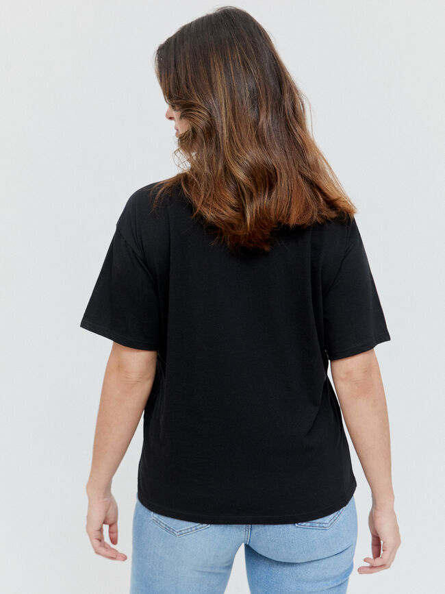 CAMISETA POSICIONAL ANIMAL Negro