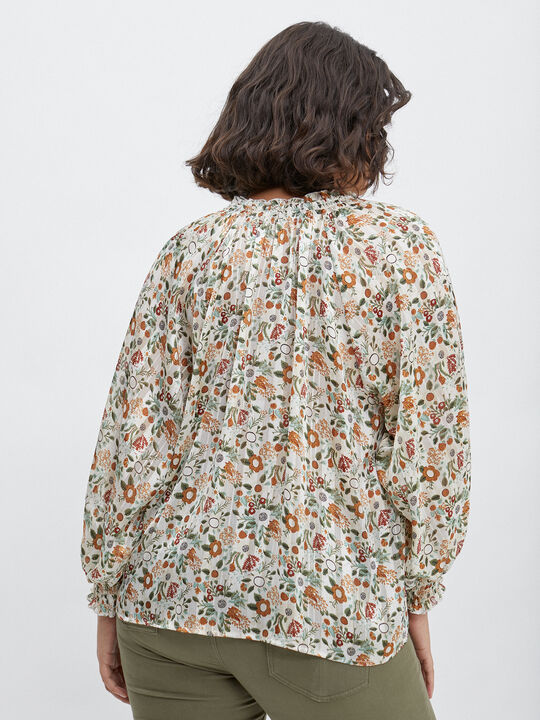BLUSA ROMÁNTICA Crudo image number null