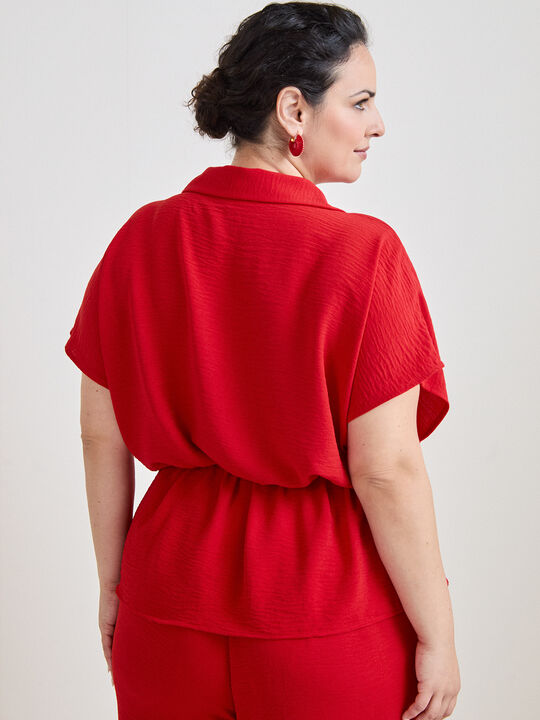 BLUSA SAFARI Rojo image number null