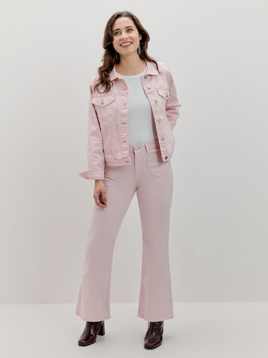 WIDE LEG BOLSILLOS Rosa image number null