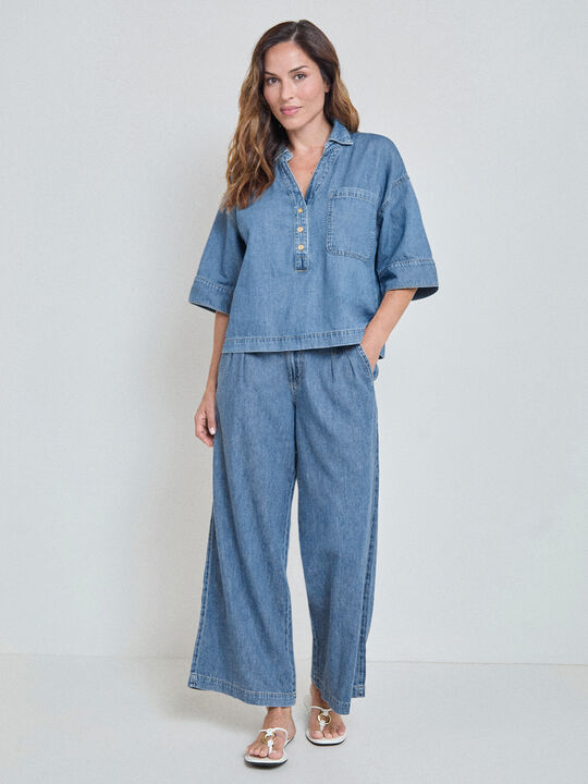 CAMISA VAQUERA GRANDE Mid blue image number null