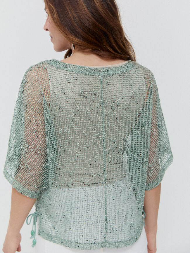 CAMISETA REJILLA Verde
